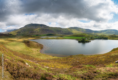 Cregennan Lakes with Cadair Idris