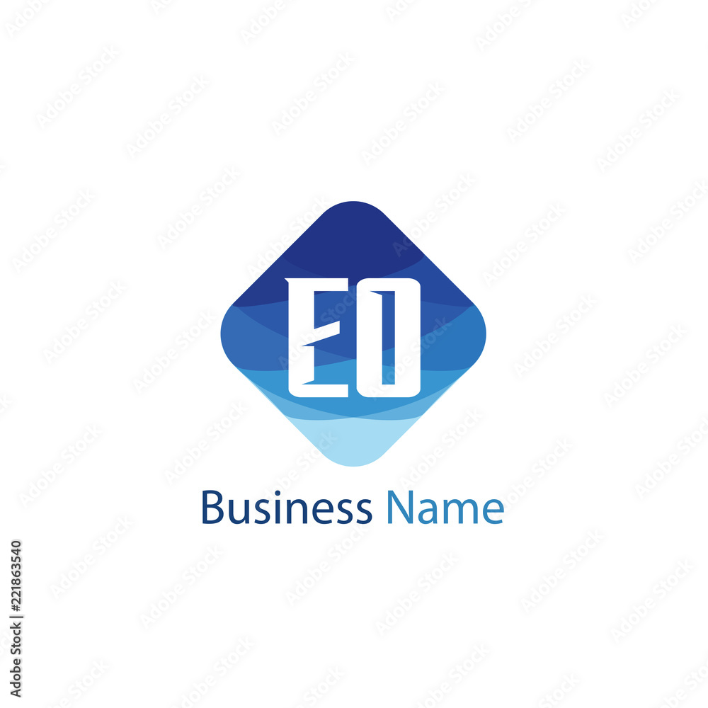Initial Letter EO Logo Template Design Initial Letter EO Logo Template Design