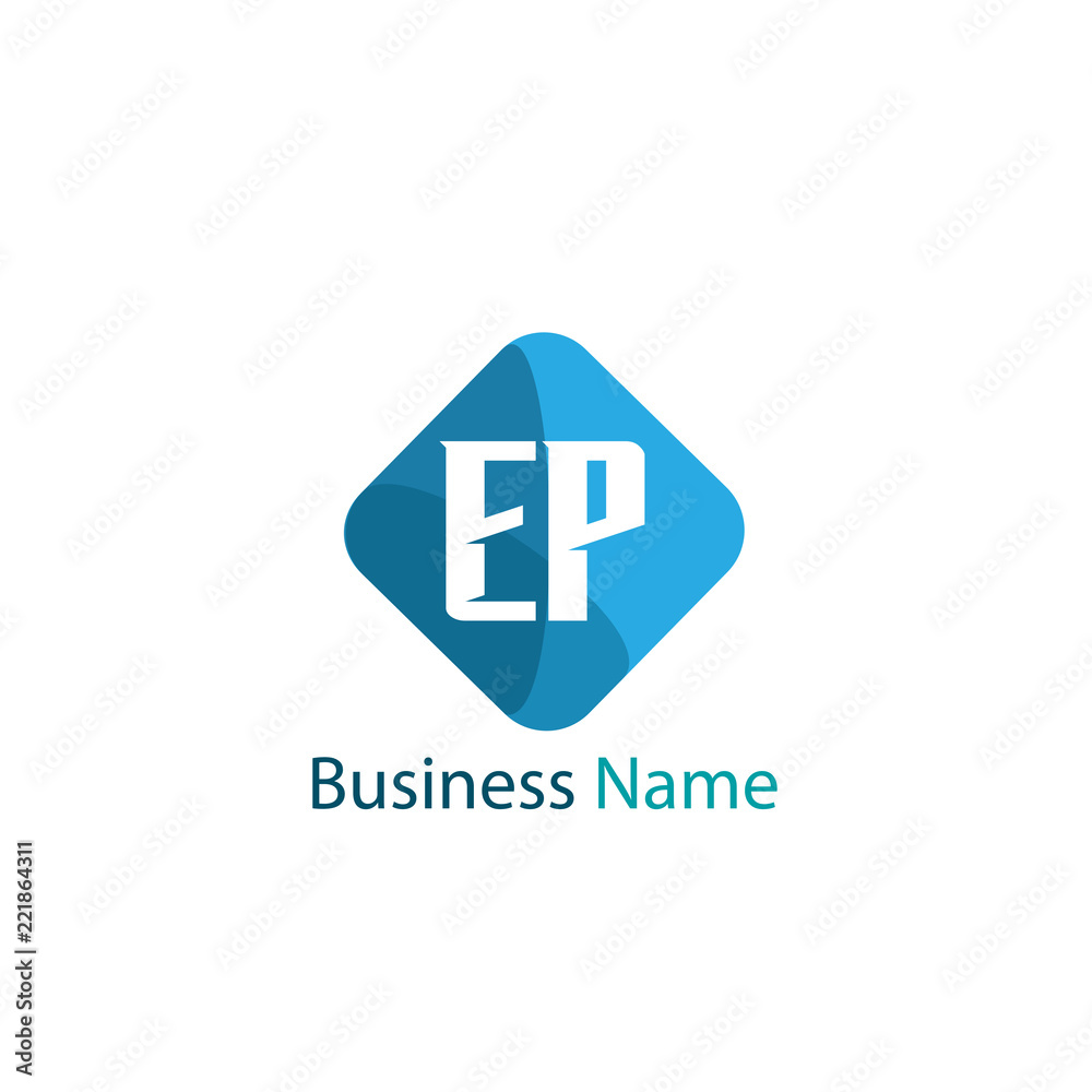 Initial Letter EP Logo Template Design Initial Letter EP Logo Template Design