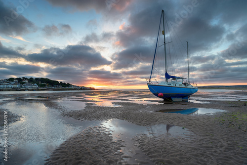 Low Tide at Instow in Devon photo
