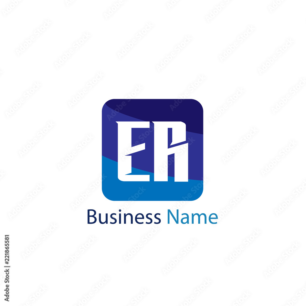 Initial Letter ER Logo Template Design Initial Letter ER Logo Template Design
