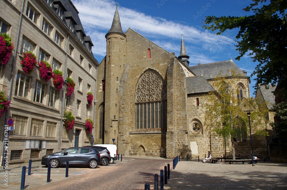 La cathédrale de SaintBrieuc Stock Photo Adobe Stock