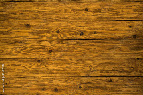 Old wooden surface of brown color by close up.