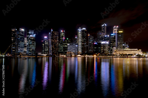 Singapore at Night © Mark