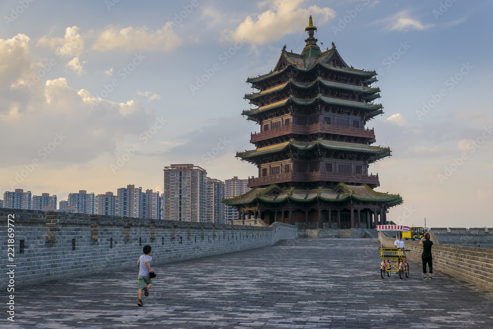 Obraz premium datong's walls