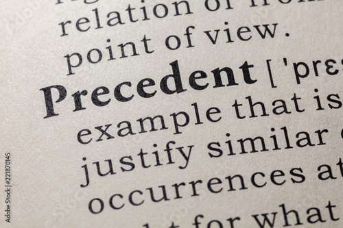 definition of precedent