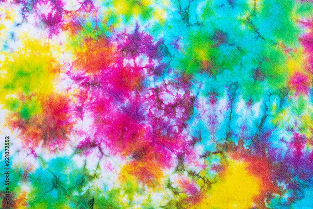 colorful tie dye pattern abstract background.