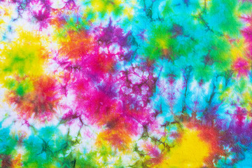 colorful tie dye pattern abstract background.