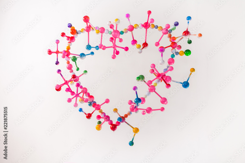 molecular of love with harmony on colors in atom molecular of love with harmony on colors in atom