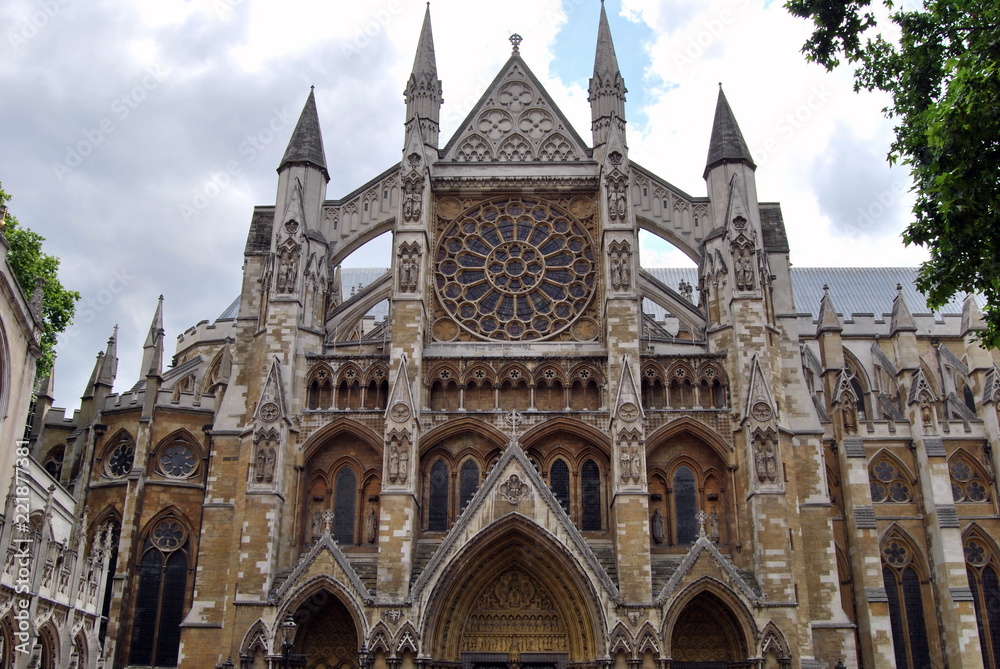 Westminster Abbey North Façade, London, England