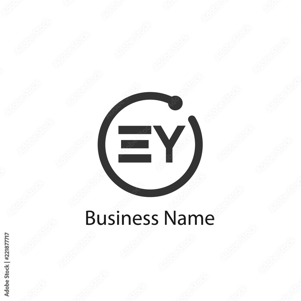 Initial Letter EY Logo Template Design Initial Letter EY Logo Template Design