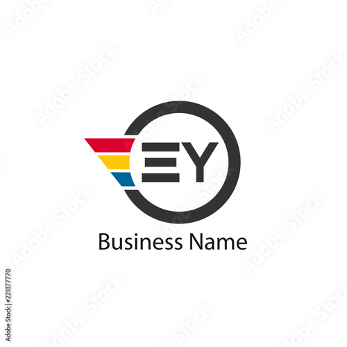 Initial Letter EY Logo Template Design Free Download Initial Letter EY Logo Template Design - GFXLoad