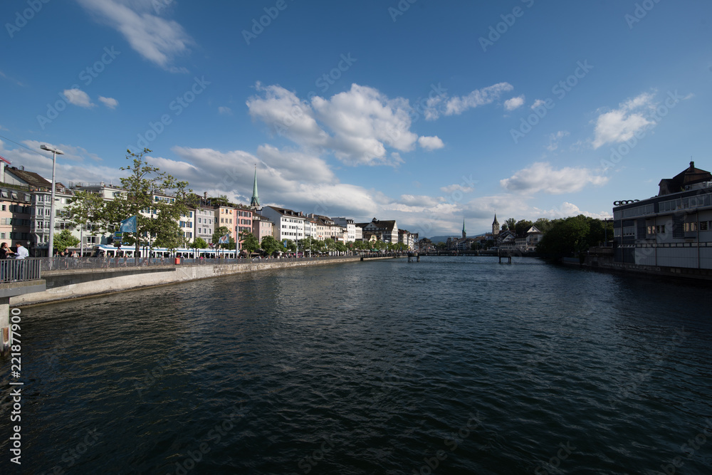 Obraz premium zurich city switzerland