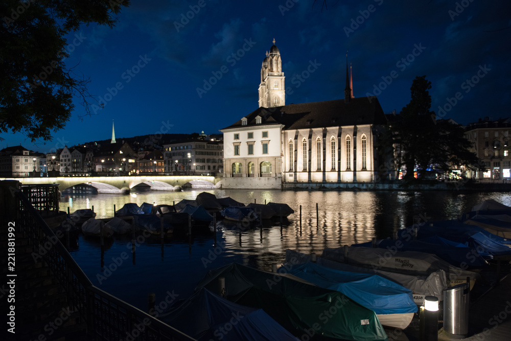 Fototapeta premium zurich city