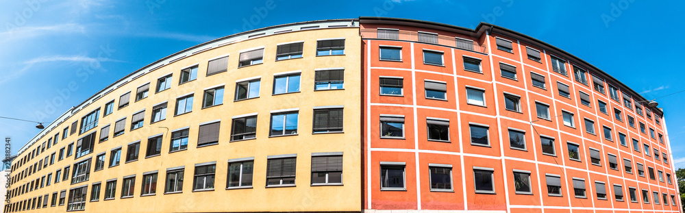 Obraz premium modern plattenbau