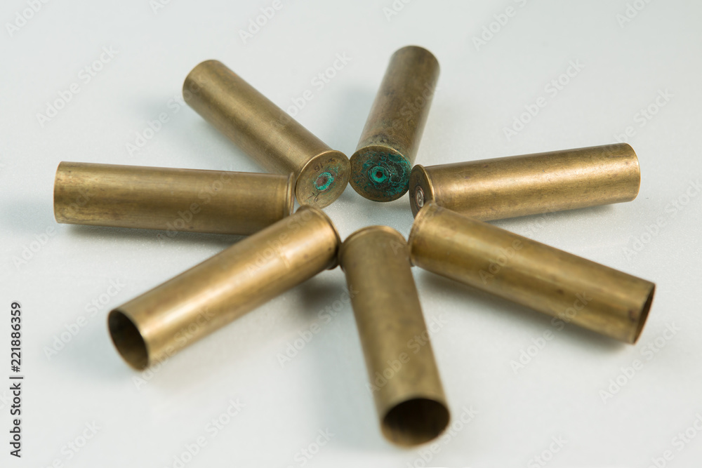 hunting cartridges, cartridges on white background, hunting ammunition hunting cartridges, cartridges on white background, hunting ammunition