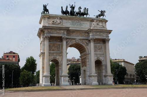 Porta Sempione in Milan
