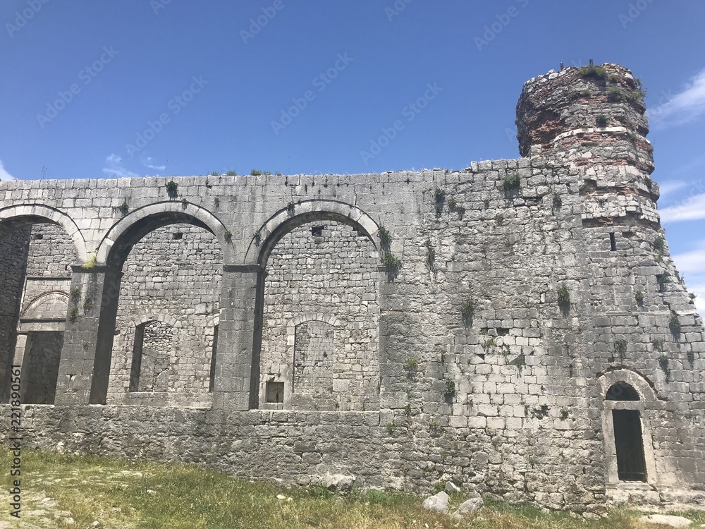 ruins of old castle