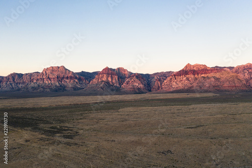 Early Morning Light in Red Rock Canyon, NV