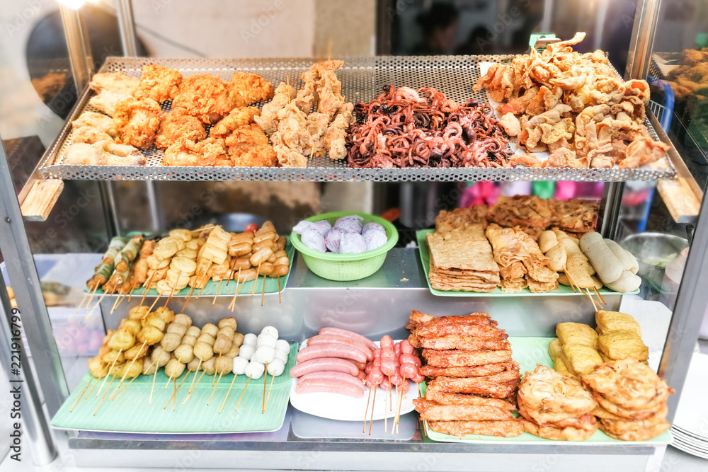 Loh bak, or lobak is popular fried food in Penang