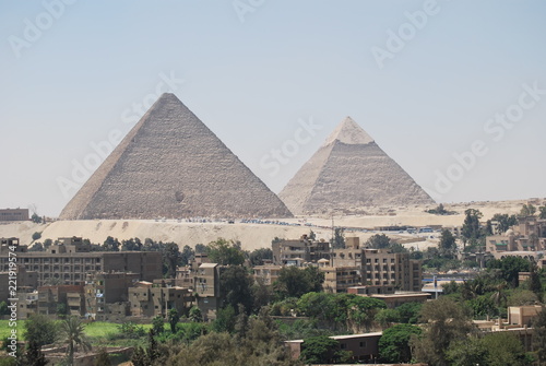 The Pyramids of Giza, Cairo, Egypt