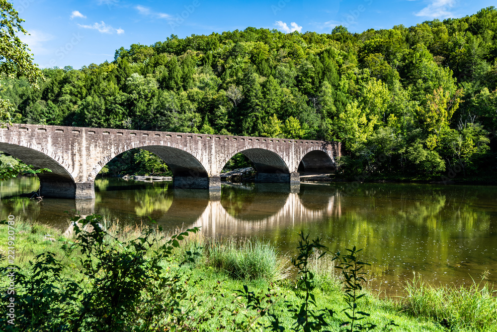 Gatliff Bridge at Cumberland Falls State Park in Corbin Kentucky Gatliff Bridge at Cumberland Falls State Park in Corbin Kentucky