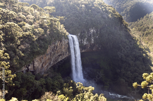 Canela  Rio grande do Sul  Brasil belo ponto turistico da cidade da serra a cascata do caracol