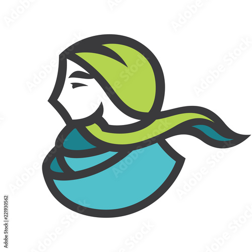 Arab woman sign
