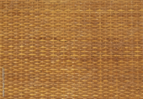 Rattan weave used as a background.