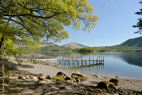 Shore of Derwentwater near Keswick, Lake District photo