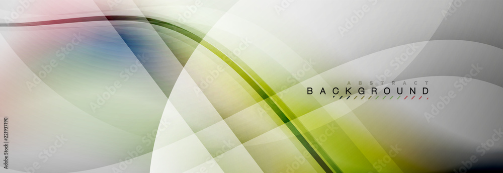 Smooth flowing wave motion concept background Smooth flowing wave motion concept background