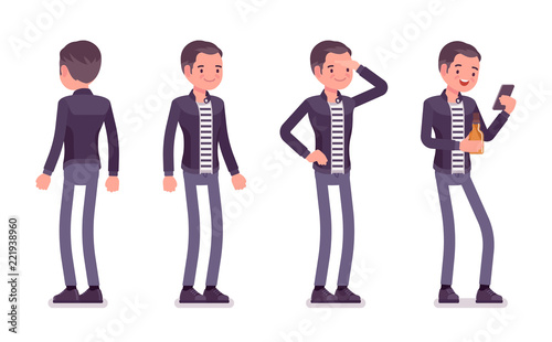 Young man standing