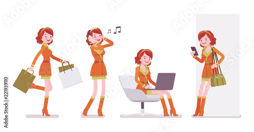 Young woman with smartphone