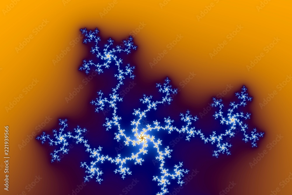 Fractal 2D texture. Computer illustration