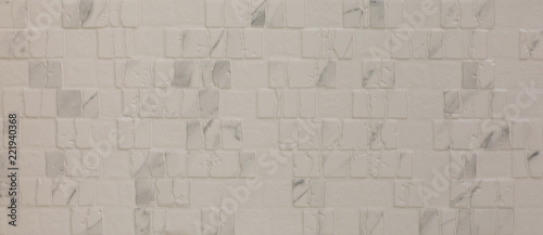 white geometric abstract mosaic pattern, tile for kitchen