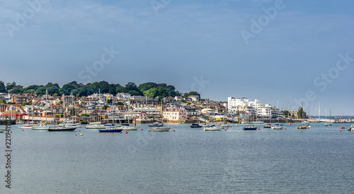 Cowes marina on the Isle of Wight in England