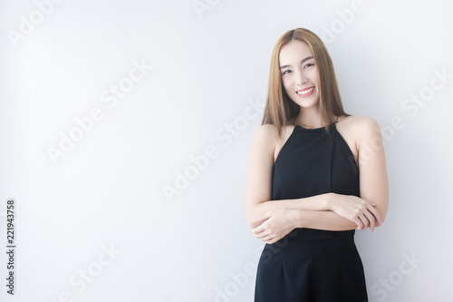 Attractive Asian woman smile to camera © fufupix