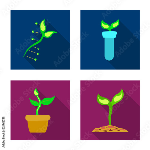 Isolated object of  and  symbol. Set of  and  stock symbol for web.