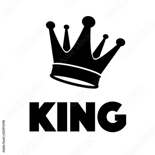 crown king vector 10 eps logo icon