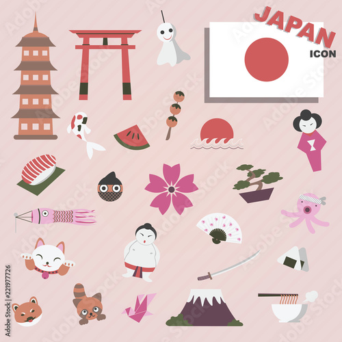 Culture Of Japan Icon - Vector