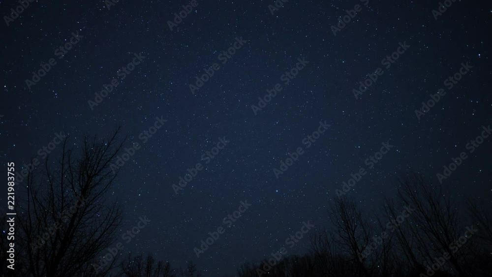 早春の山梨の星空 早春の山梨の星空