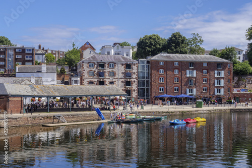 Tapety artystyczne River Exe Exeter Quay Exeter Devon England