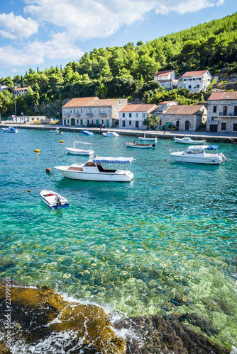 Fototapeta Naklejka Na Ścianę i Meble -  Prigradica, Korcula island, Croatia