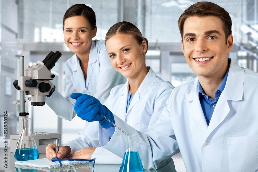 Fototapeta premium Laboratory.