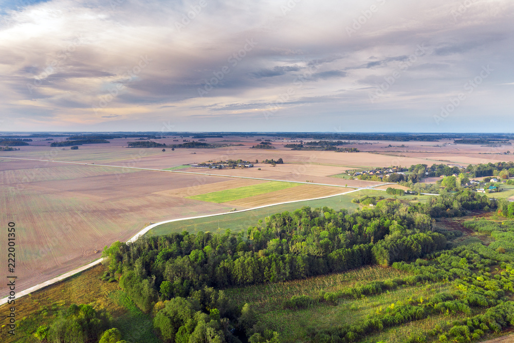 Rural landscape, Latvia.