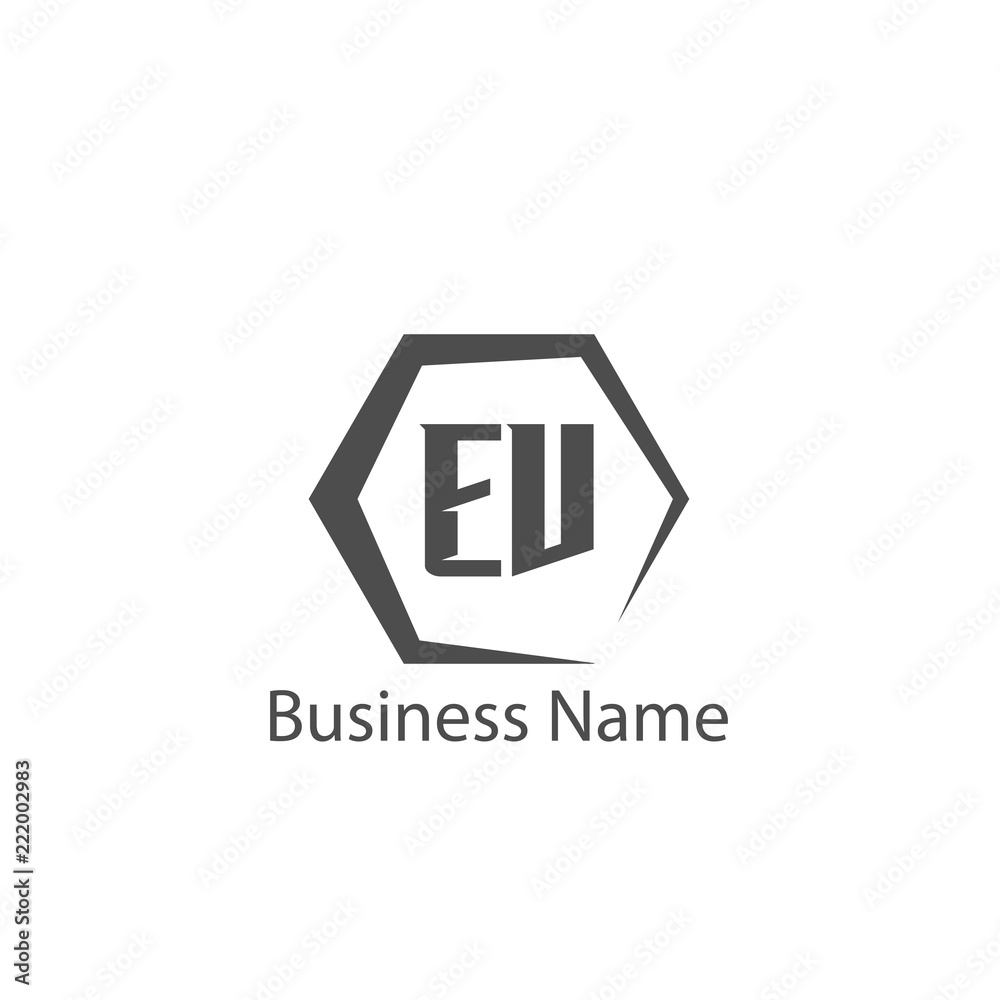 Initial Letter EV Logo Template Design Initial Letter EV Logo Template Design