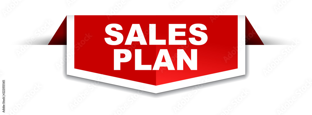 red and white banner sales plan red and white banner sales plan