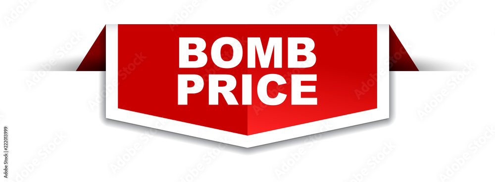 red and white banner bomb price red and white banner bomb price