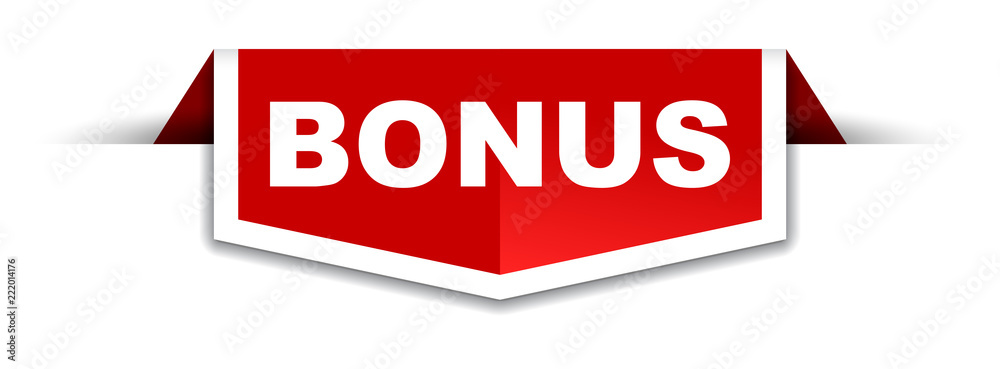 red and white banner bonus red and white banner bonus