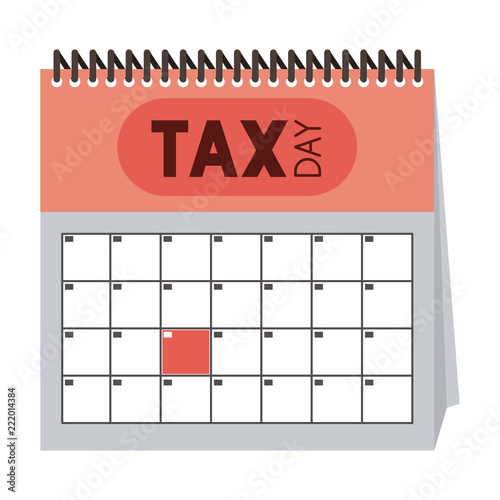 calendar reminder with tax day